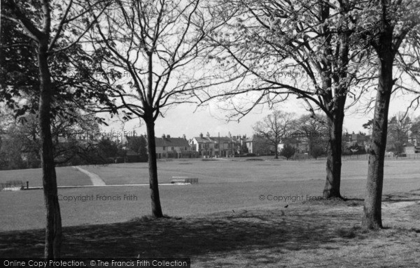Photo of Burgess Hill, St John's Park c.1955