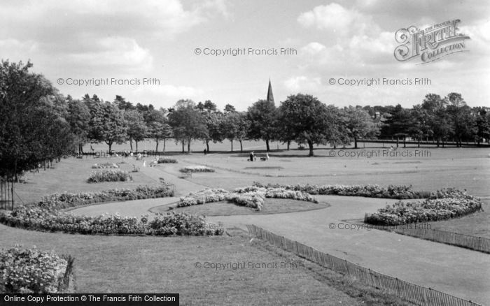 Photo of Burgess Hill, St John's Park c.1960