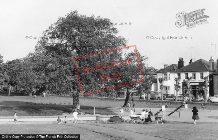Photo of Burgess Hill, St John's Park, Play Area c.1965