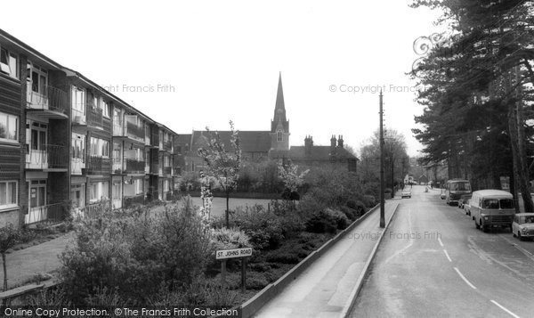 Photo of Burgess Hill, St John's Road c.1965