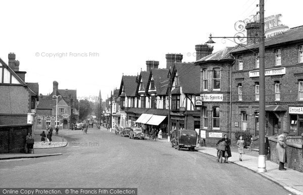 Photo of Burgess Hill, Station Road 1950