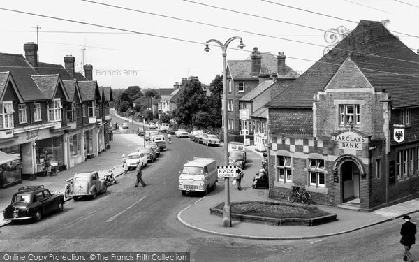 Photo of Burgess Hill, Station Road c.1965