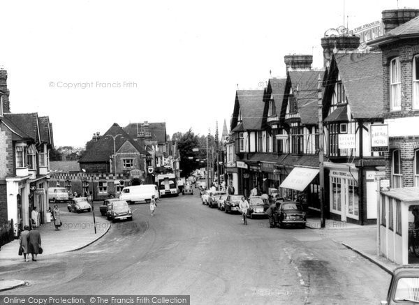 Photo of Burgess Hill, Station Road c.1965