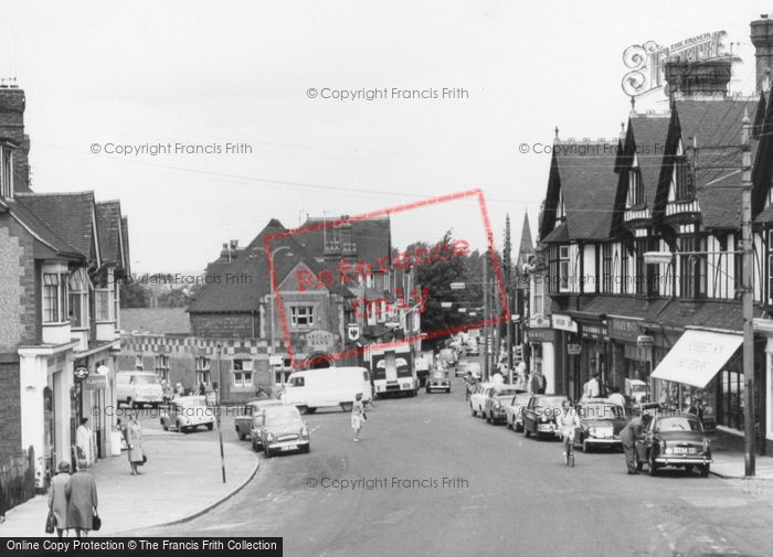 Photo of Burgess Hill, Station Road c.1965