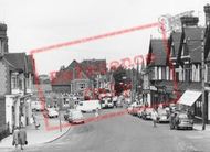Station Road c.1965, Burgess Hill