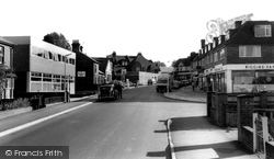 Burgess Hill, Station Road c1965