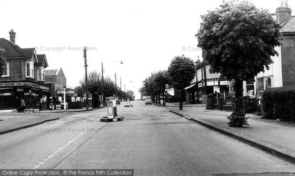 Photo of Burgess Hill, The Cross Roads c.1960