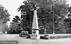 The Fountain c.1955, Burgess Hill