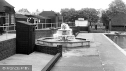 The Fountain, St John's Park c.1960, Burgess Hill