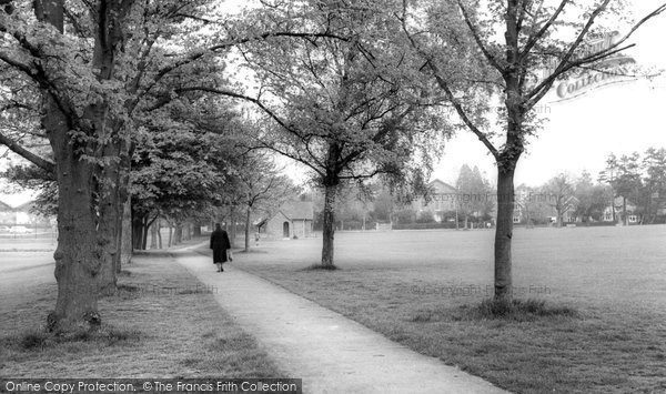 Photo of Burgess Hill, The Park c.1965