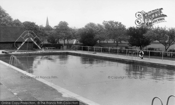 Photo of Burgess Hill, The Swimming Pool c.1960