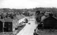 Burgess Hill, Worlds End from Station c1965
