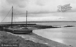 Towards Scotland Across The Solway Firth c.1950, Burgh By Sands