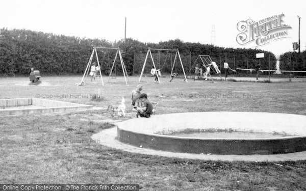 Photo of Burgh Castle, Cherry Farm Caravan Park, Children In The Playground