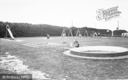 Cherry Farm Caravan Park, Children's Playground And Tennis Courts 1968, Burgh Castle