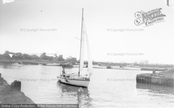 Photo of Burgh Castle, Leaving The Mooring 1968