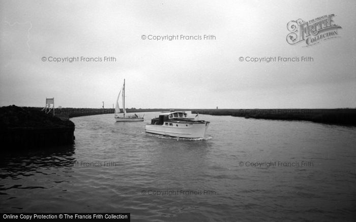 Photo of Burgh Castle, The Broads 1968