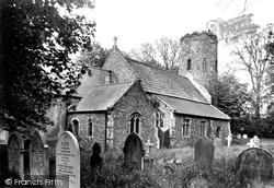 The Parish Church Of St Peter c.1931, Burgh Castle