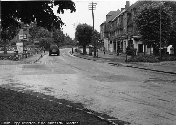 Photo of Burgh Heath, Brighton Road c.1955