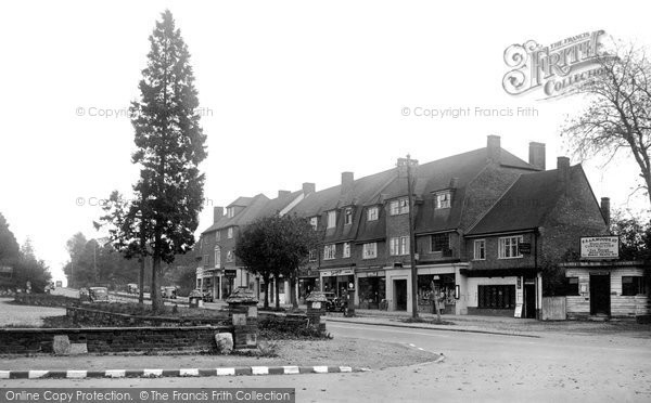 Photo of Burgh Heath, Brighton Road c.1955