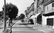 Burgh Heath, the Parade c1955