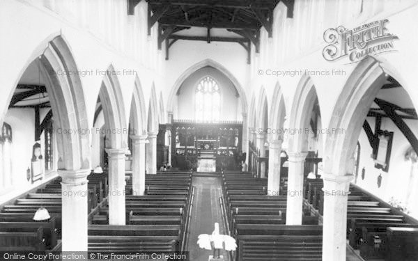Photo of Burgh Le Marsh, St Peter And St Paul's Church Interior c.1965
