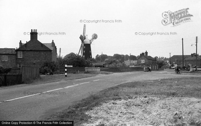 Photo of Burgh Le Marsh, The Windmill c.1952