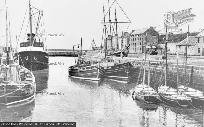 Photo of Burghead, The Harbour c.1939