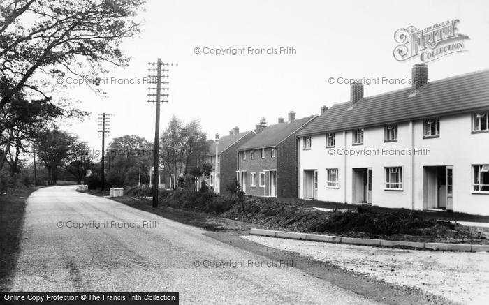 Photo of Burghfield Common, Benhams Firs Estate c.1955