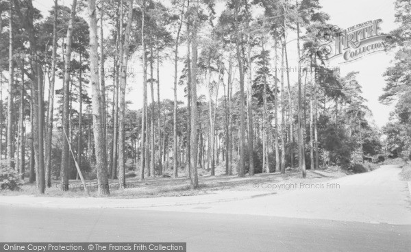 Photo of Burghfield Common, Blands Corner And The Firs c.1960
