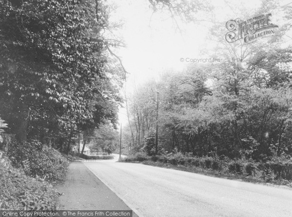 Photo of Burghfield Common, Burghfield Hill c.1955