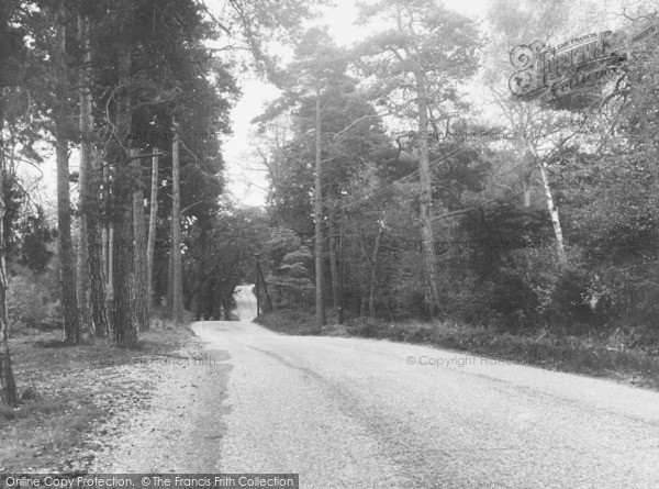 Photo of Burghfield Common, Five Oaken c.1955
