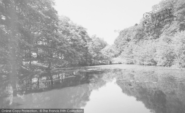 Photo of Burghfield Common, Pullen Pond c.1955
