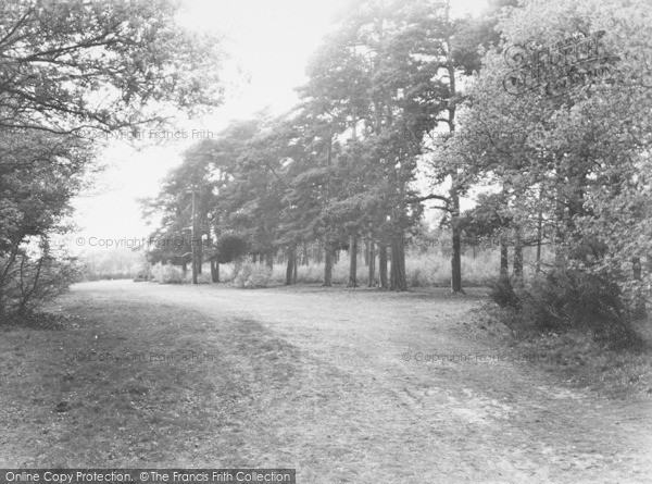 Photo of Burghfield Common, The Green c.1955