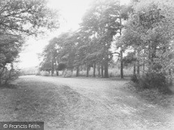 The Green c.1955, Burghfield Common