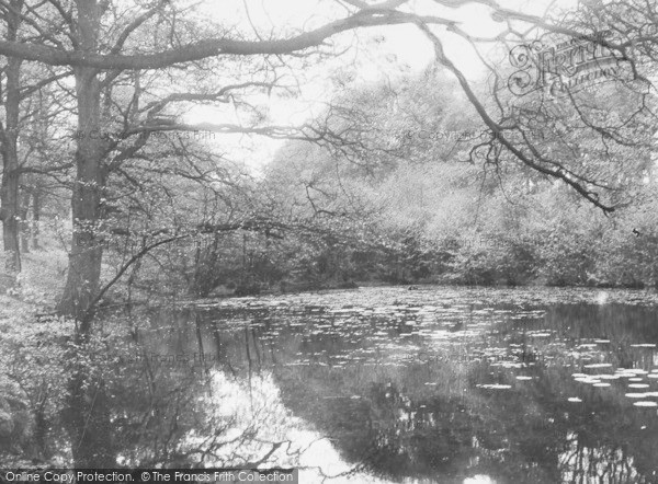 Photo of Burghfield Common, The Lake c.1955