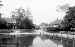 Pond And Vicarage 1898, Buriton
