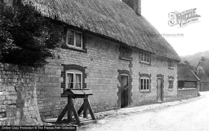 Photo of Buriton, Thatched Cottage 1898