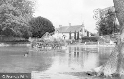 The Village Pond c.1930, Buriton