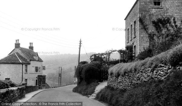 Photo of Burleigh, The Village c.1955