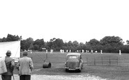 Burley, Cricket Pitch c1955