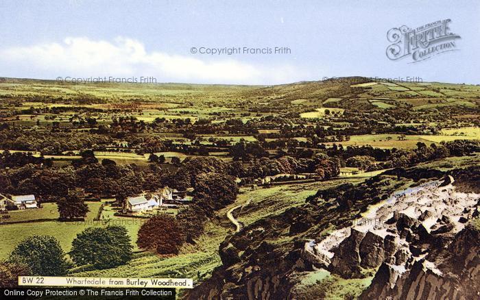 Photo of Burley In Wharfedale, From Burley Woodhead c.1955