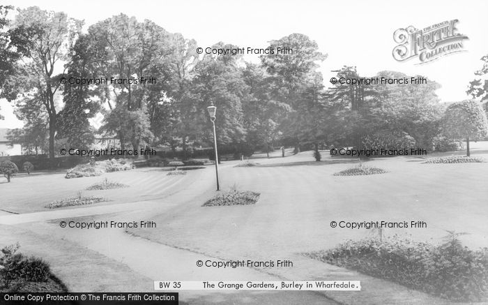 Photo of Burley In Wharfedale, The Grange Gardens c.1965