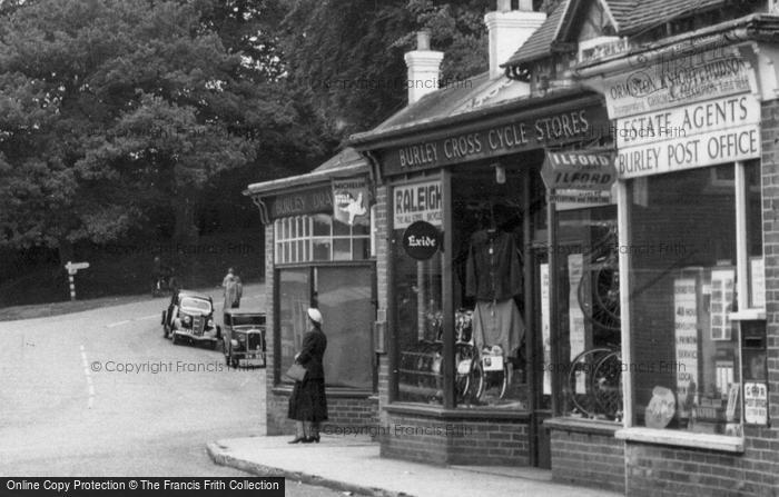 Photo of Burley, Post Office c.1955
