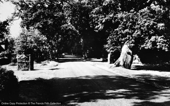 Photo of Burley, Pound Lane c.1960