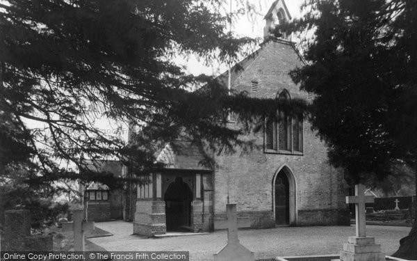 Photo of Burley, St John The Baptist Church c.1955
