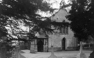 Burley, St John the Baptist Church c1955