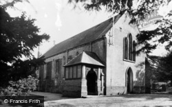 St John The Baptist Church c.1955, Burley