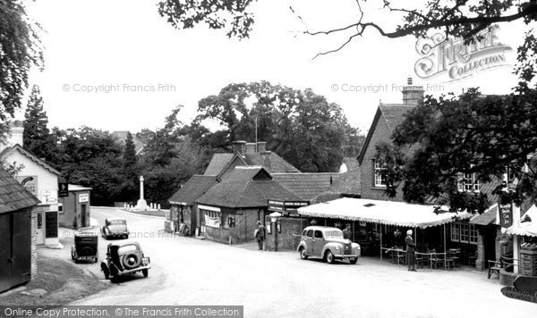 Photo of Burley, The Village c.1950