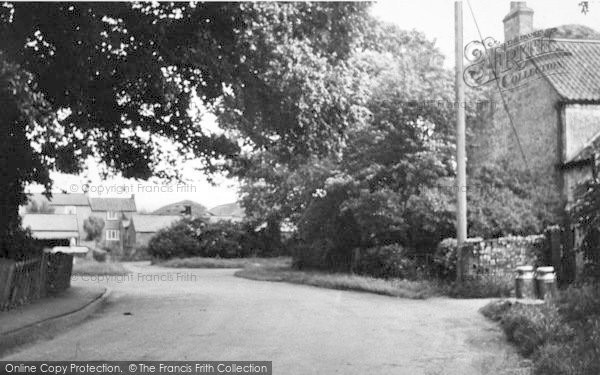 Photo of Burnby, The Village c.1955